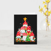 Christmas Gnome Shirt For Family Pajamas Gnome Xma Karte (Gelbe Blume)