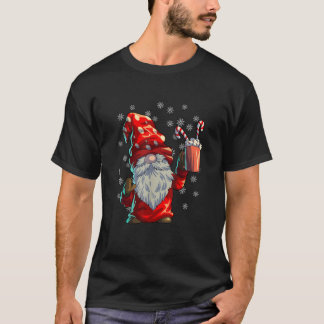 Christmas Gnome Shirt Männer Frauen Buffalo Karier