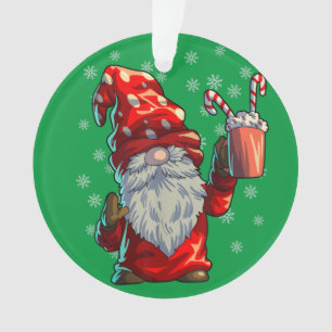 Christmas Gnome Shirt Männer Frauen Buffalo Karier Ornament