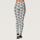 Christmas Gnome Snowman Niedlich Leggings (Rückseite)