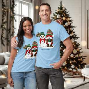 Christmas Gnome Snowman Niedlich T-Shirt