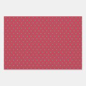 CHRISTMAS GNOME, SQUIRREL, WOODPECKER & KARDINAL GESCHENKPAPIER SET (Vorderseite 3)