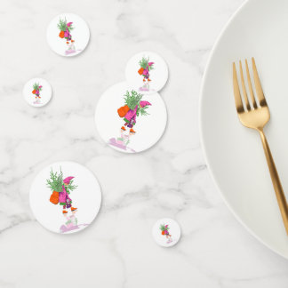 Christmas Gnome Table Confetti – Festive Holiday Konfetti