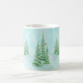 Christmas Gnome Whimsical Kaffeetasse (Mittel)