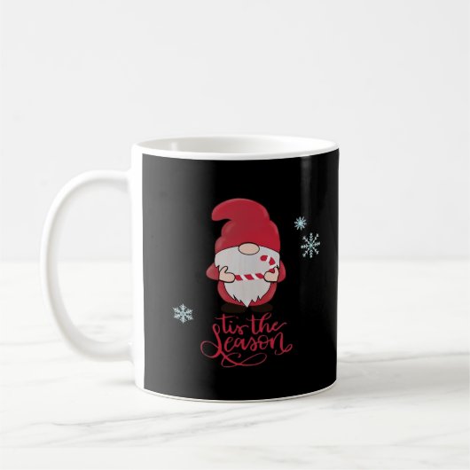 Christmas Gnome With Candycane Kaffeetasse (Links)