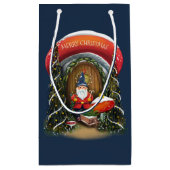 Christmas Gnome Zuhause Holiday Kleine Geschenktüte (Rückseite)