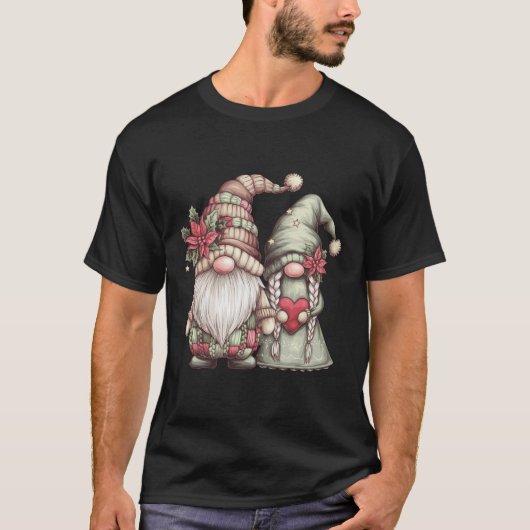 Christmas Gnomes Galore T-Shirt (Vorderseite)