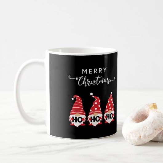 Christmas Gnomes Ho Ho Ho Ho Kaffeetasse (Mit Donut)