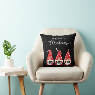 Christmas Gnomes Ho Ho Ho Ho Kissen