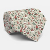 Christmas Gnomes Neck Tie Krawatte (Gerollt)