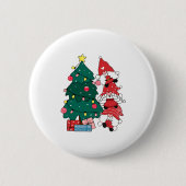 Christmas Gnomes Toddler Button (Vorderseite)
