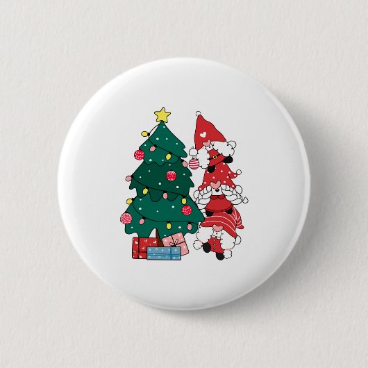Christmas Gnomes Toddler Button (Vorderseite)