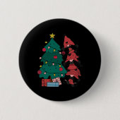 Christmas Gnomes Toddler T Shirt Button (Vorderseite)