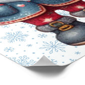 Christmas Gnomes Trio Poster (Ecke)