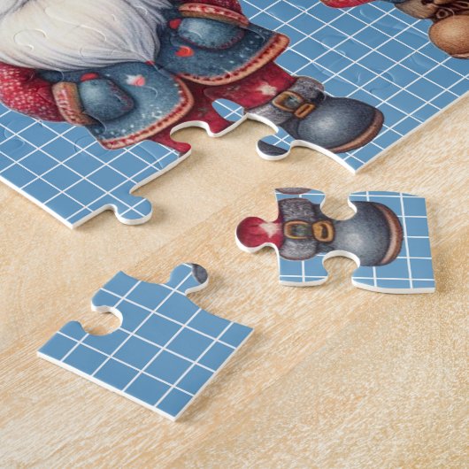 Christmas Gnomes Trio Puzzle (Seite)