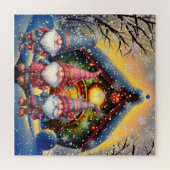 Christmas Gnomes Trio Puzzle (Horizontal)