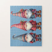 Christmas Gnomes Trio Puzzle (Vertikal)