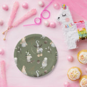 Christmas Gnomes Woodland Pappteller (Party)