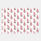 Christmas Gnomes Woodland Pine Geschenkpapier Set (Vorderseite 2)