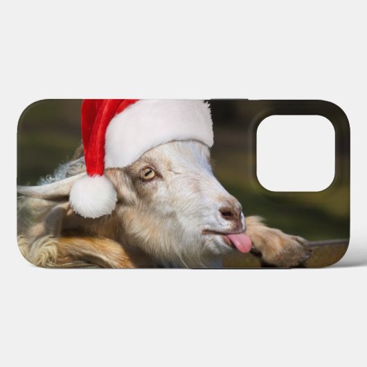 Christmas Goat Case-Mate iPhone Hülle (Rückseite (Horizontal))