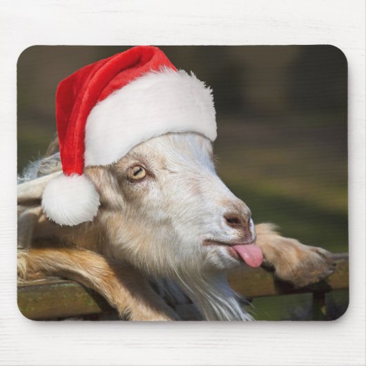 Christmas Goat Mousepad (Vorne)