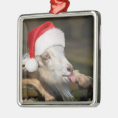 Christmas Goat Ornament Aus Metall (Links)