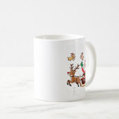 Christmas Goats Uni-kids Christmas Goat Funny , Bl Kaffeetasse (VorderseiteRechts)