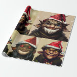 Christmas Goblin Wrapping Paper Geschenkpapier<br><div class="desc">Christmas Goblin Wrapping Paper</div>