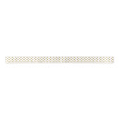 Christmas Gold Polka Dot Ribbon Satinband (Vorderseite)