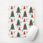Christmas Gold Twinkle Starry Pines Mousepad (Mit Mouse)