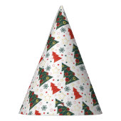 Christmas Gold Twinkle Starry Pines Partyhütchen (Links)
