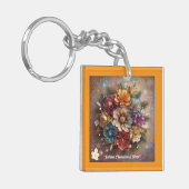 "Christmas Golden Glow" Schlüsselanhänger (Vorderseite links)