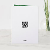 Christmas Golden Retriever In Snowflakes Feiertagskarte (Rückseite)