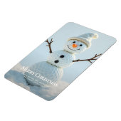 Christmas Golf Ball Snowman Magnet (Linke Seite)