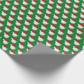 Christmas Golf Balls Geschenkpapier (Ecke)