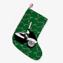 Christmas Golf Club und Ball Kleiner Weihnachtsstrumpf
