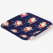 Christmas Golf Holiday Party Paper Plates Pappteller (Gewinkelt)