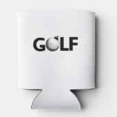 Christmas Golf Ornament Classic Dosenkühler (Rückseite)