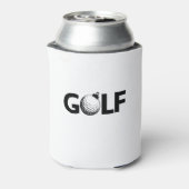 Christmas Golf Ornament Classic Dosenkühler (Kanne Rückseite)