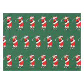 Christmas Golf Party Tischdecke (Vorderseite (Horizontal))