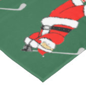 Christmas Golf Party Tischdecke (Schrägansicht)