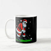 Christmas Golf Santa Golfer Xmas Funny Christmas G Kaffeetasse (Links)