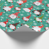 Christmas Gonk Geschenkpapier (Ecke)