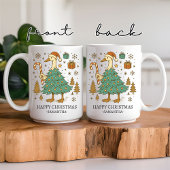 Christmas Goose Tree Coffee Mug Gift for Coworker Tasse