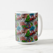 Christmas Graffiti Kaffeetasse (VorderseiteRechts)