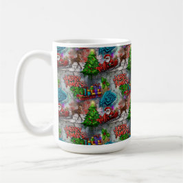 Christmas Graffiti Kaffeetasse