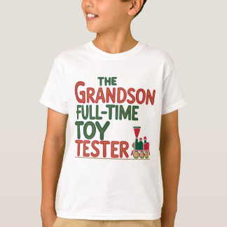 Christmas Grandson Toy Tester T-Shirt