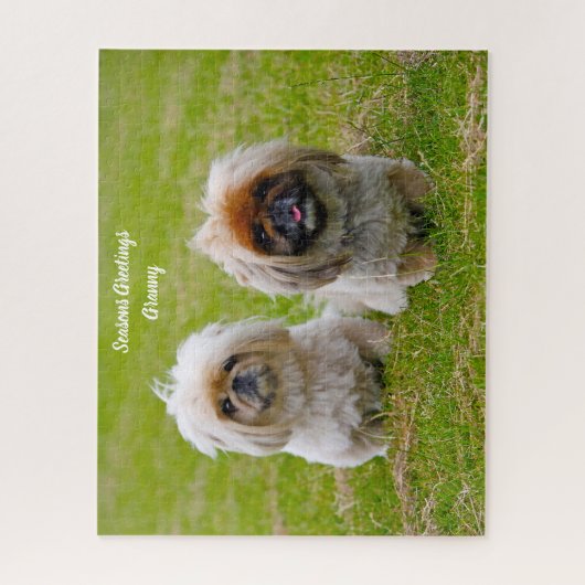 Christmas Grannny Puzzle (Vertikal)