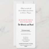 Christmas Great Dane Cards Feiertagskarte (Rückseite)