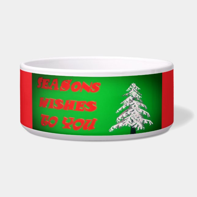 CHRISTMAS GREEN NAPF (Vorderseite)
